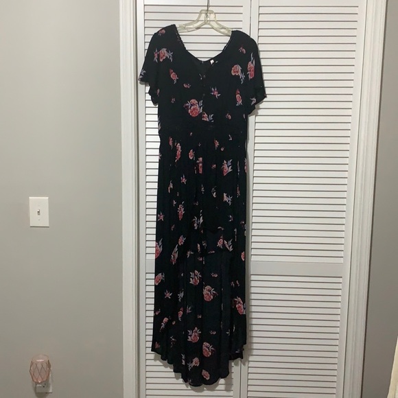 Xhilaration Floral Romper Dress - Picture 3 of 3